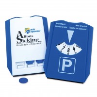 Parkscheibe Gamma mit Eiskratzer und 3 EK-Chips Parkscheibe Gamma mit Eiskratzer und 3 EK-Chips