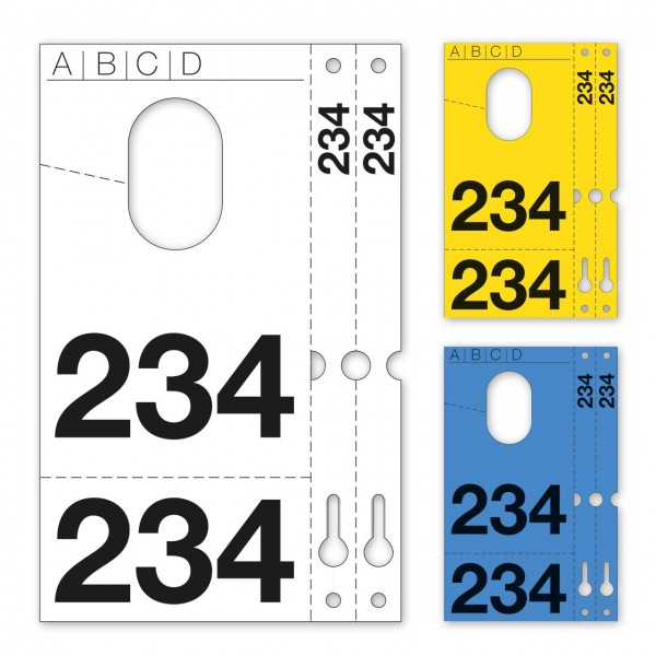 Fahrzeug-Kennzeichnung 4 in 1