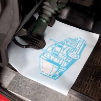 Einweg-Fußmatten (LKW-Design) Einweg-Fußmatten (LKW-Design)