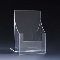 Klarsicht-Thekenaufsteller für Prospekt-Format DIN A5 Klarsicht-Thekenaufsteller für Prospekt-Format DIN A5