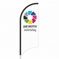Beachflag, 70 x 205 cm "Ladoga" Beachflag, 70 x 205 cm "Ladoga"