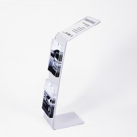 Info-Präsenter Twice mit Preisblatt-Auflage und 2 Prospektboxen Info-Präsenter Twice mit Preisblatt-Auflage und 2 Prospektboxen