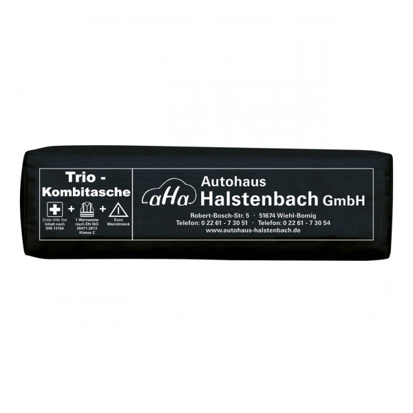 KFZ-Verband-Kombitasche Trio, mit Firmeneindruck