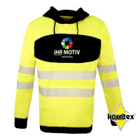 EOS Hi-Vis Workwear Hoody  individuell bedruckt EOS Hi-Vis Workwear Hoody  individuell bedruckt