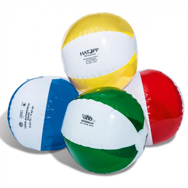 Wasserball, aufblasbar, transparent