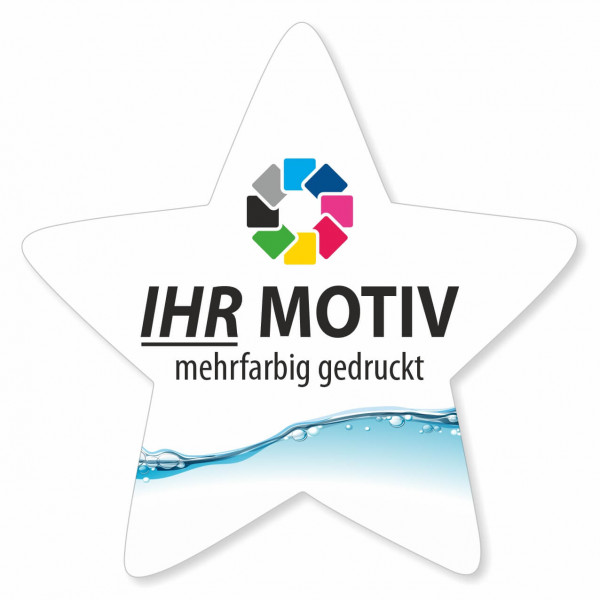 Aufkleber_Sternenform