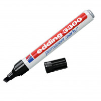 edding 3300 Permanentmarker, 1,5-3 mm, Nachfüllbar, schwarz edding 3300 Permanentmarker, 1,5-3 mm, Nachfüllbar, schwarz