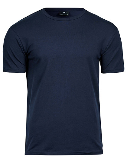 Stretch Tee individuell bedruckt Navy