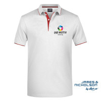 Men's Polo Stripe individuell bedruckt Men's Polo Stripe individuell bedruckt