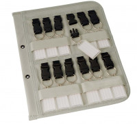 Schlüsselboard zum abheften grau Schlüsselboard zum abheften grau