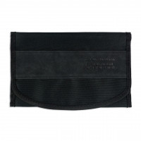 Wagenpapiertasche aus Microfaser/Nylon-Kombination, mit großem, unterteiltem  Klarsichtfach Wagenpapiertasche aus Microfaser/Nylon-Kombination, mit großem, unterteiltem  Klarsichtfach