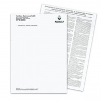 Auftragsbestätigung Einzelblatt. DIN A4, mit Firmeneindruck Auftragsbestätigung Einzelblatt. DIN A4, mit Firmeneindruck