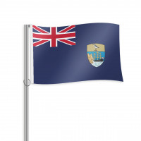 StHelenaAscensionundTristandaCunha Fahne im Querformat kaufen StHelenaAscensionundTristandaCunha Fahne im Querformat kaufen