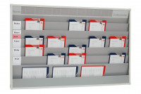 Werkstattplaner für KFZ Betriebe für DIN A4, mit 6 Reihen (5+1 Reihe) Werkstattplaner für KFZ Betriebe für DIN A4, mit 6 Reihen (5+1 Reihe)