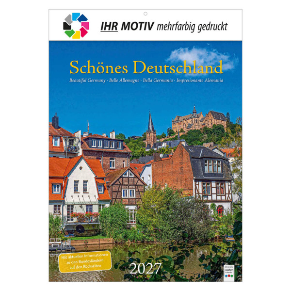 Bildkalender Schönes Deutschland, Ausgabe 2027 Deckblatt