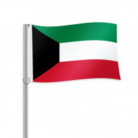 Kuwait Fahne im Querformat kaufen Kuwait Fahne im Querformat kaufen