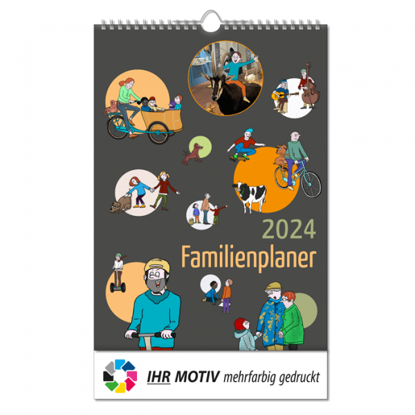 Bildkalender Familienplaner 2024 Titelbild