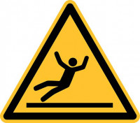 Warnschild Rutschgefahr Aluminium20 cm Warnschild Rutschgefahr Aluminium20 cm