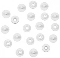 Sicherungsplombe für Display-Key-Schlüsseltasche weiß Sicherungsplombe für Display-Key-Schlüsseltasche weiß