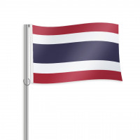 Thailand Fahne im Querformat kaufen Thailand Fahne im Querformat kaufen