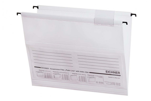 Hängemappe Platin Line aus PVC weiß