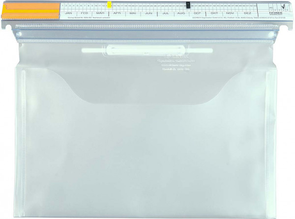 Terminmappe Visimap A4 quer transparent