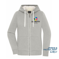 Ladies Doubleface Jacket Sherpa individuell bedruckt Ladies Doubleface Jacket Sherpa individuell bedruckt