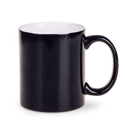Tomek classic Tasse aus Keramik schwarz/weiß