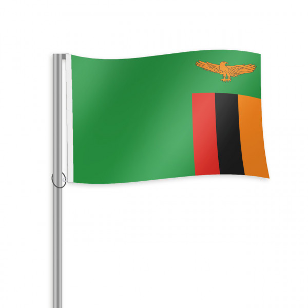 Sambia Fahne im Querformat kaufen
