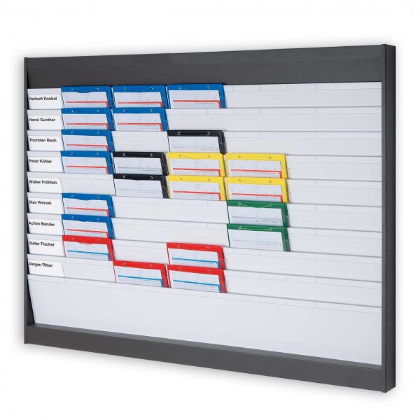 Plantafel (Abb. mit 10 Bahnen)