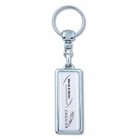 Schlüsselanhänger Doming aus Metall, rechteckig Schlüsselanhänger Doming aus Metall, rechteckig