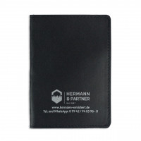 CreativDesign Ausweistasche LefastoffOffenkantig  CreativDesign Ausweistasche LefastoffOffenkantig