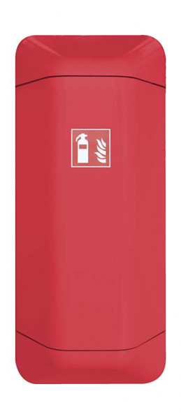 Aufbewahrungsschränke Feuerlöscher rot