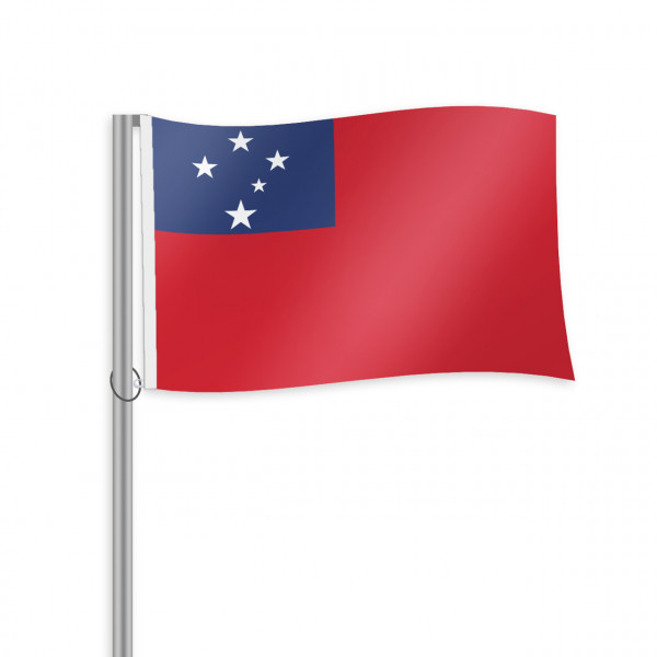 Samoa Fahne im Querformat kaufen
